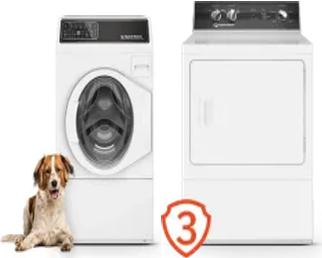Side by Side Washer & Dryer Set